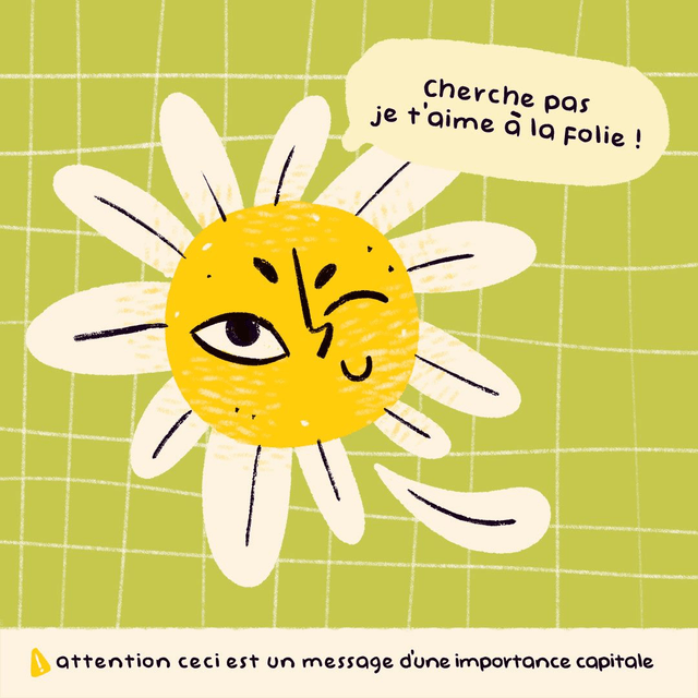 Carte Postale - Cherche pas je t'aime