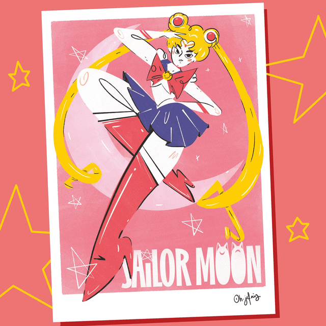 A4 - Sailor Moon