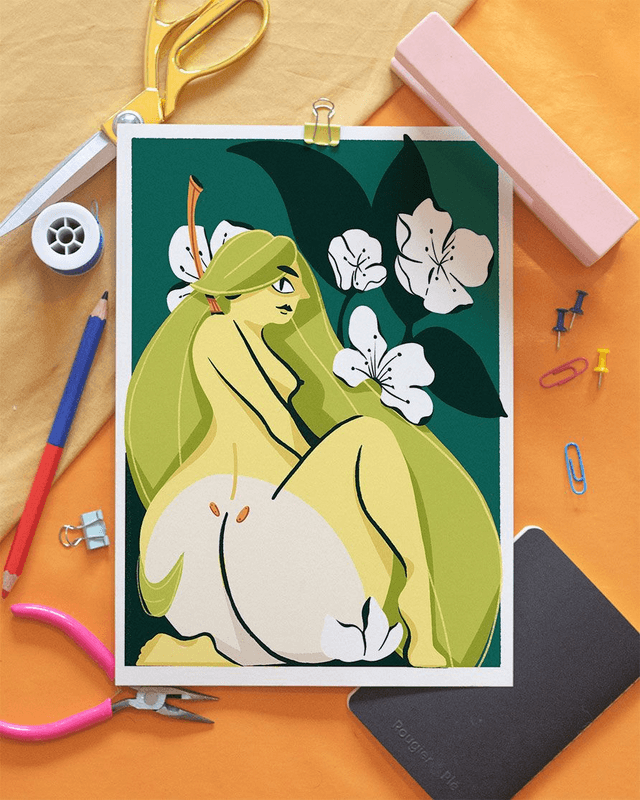 A4 - Femme Poire