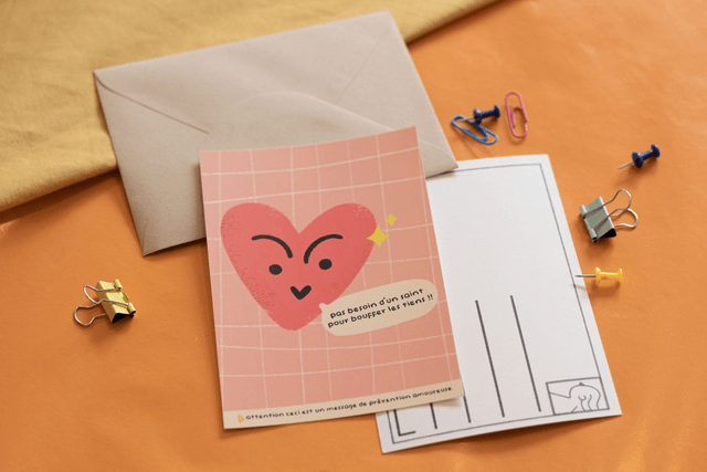 Carte Postale - Saint valentin 