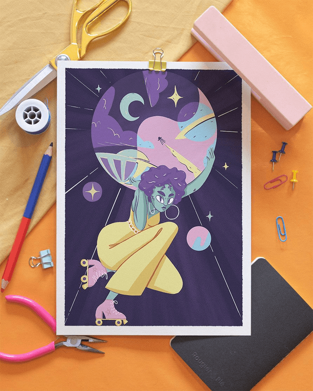 A4 - Disco Girl